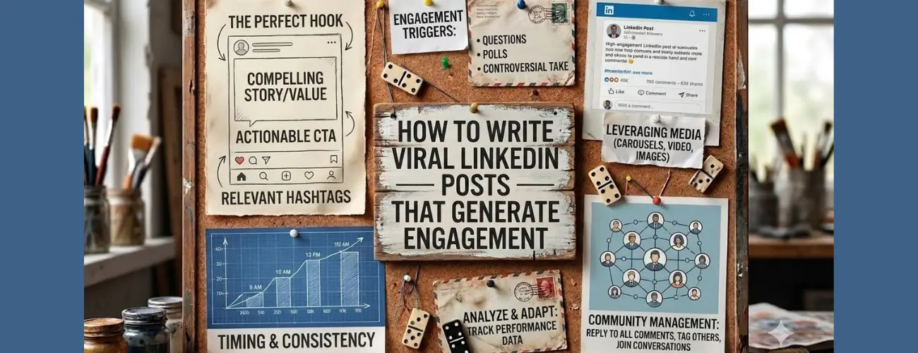 LinkedIn content strategy for creating engaging posts